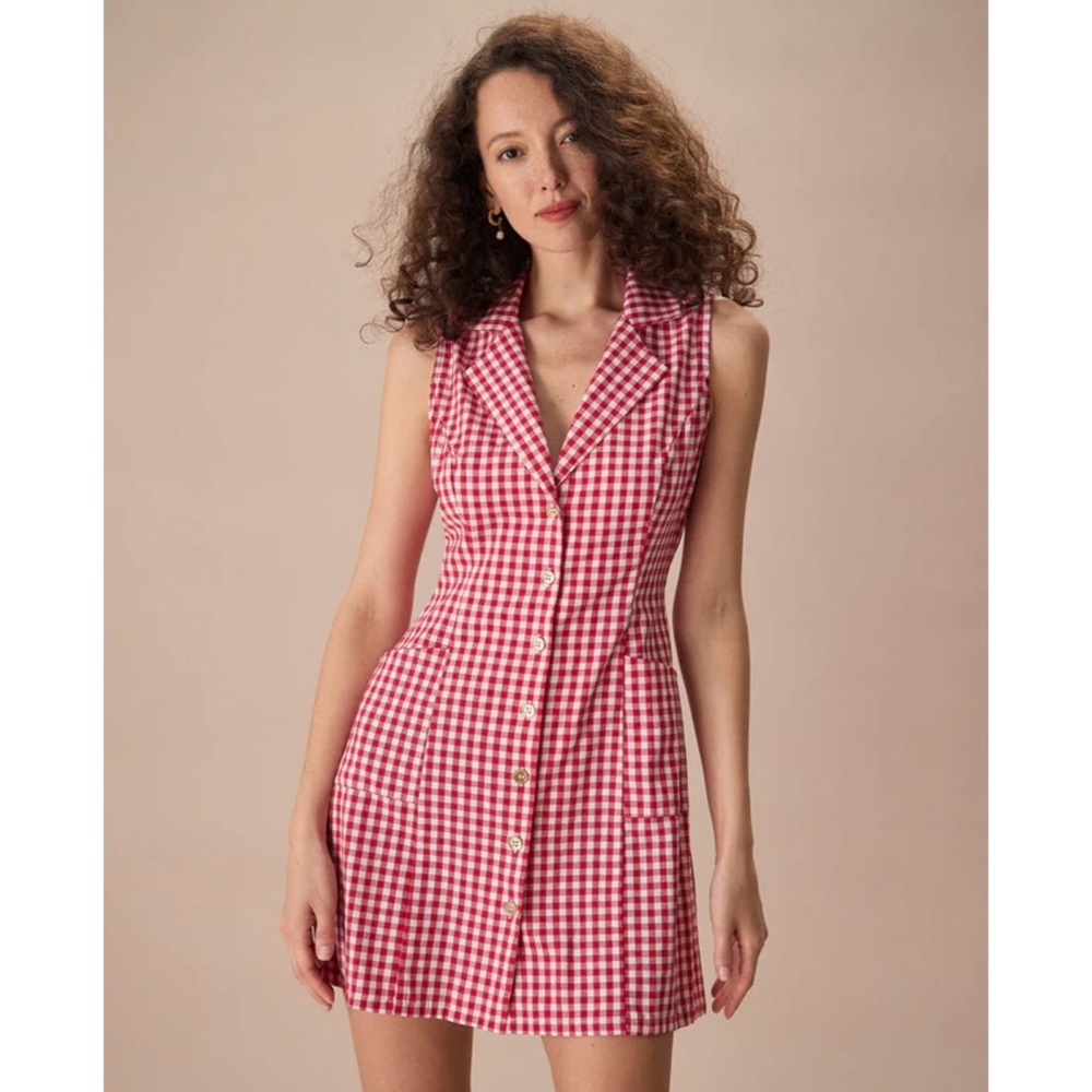 🆕 Red gingham dress ❤️